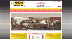 Desktop Screenshot of angelinafurniture.com